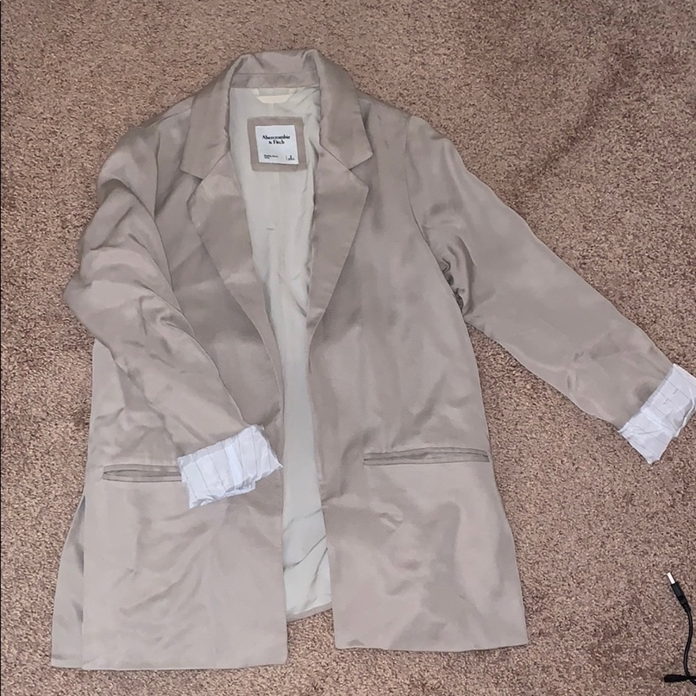 Blazer beige Abercrombie